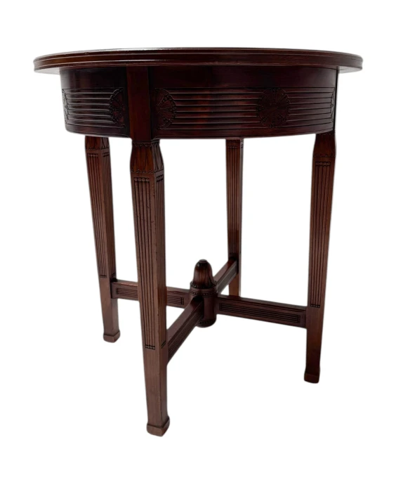 Arts & Crafts Side Table by Johann Georg van Caspel for H.F. Jansen & Zonen